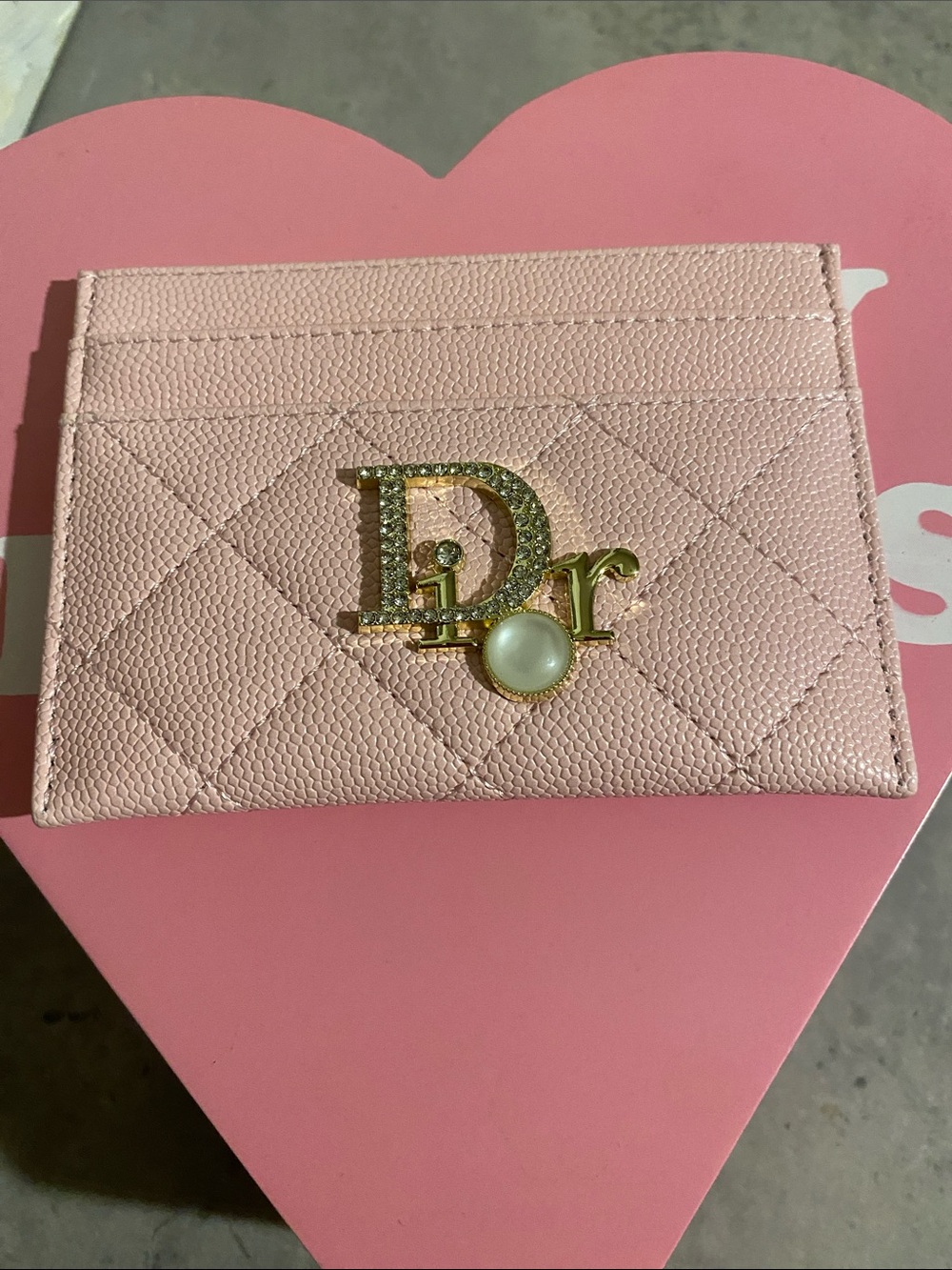 Pink Sparkly Fashion Cardholder